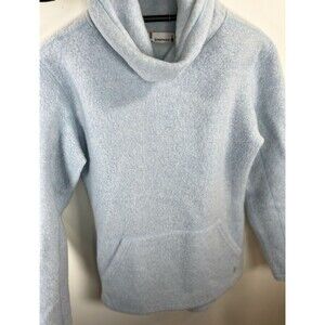 Smartwool Activewear Hiking Pullover Sweater Sweatshirt Women Small Lt Blue Wool
